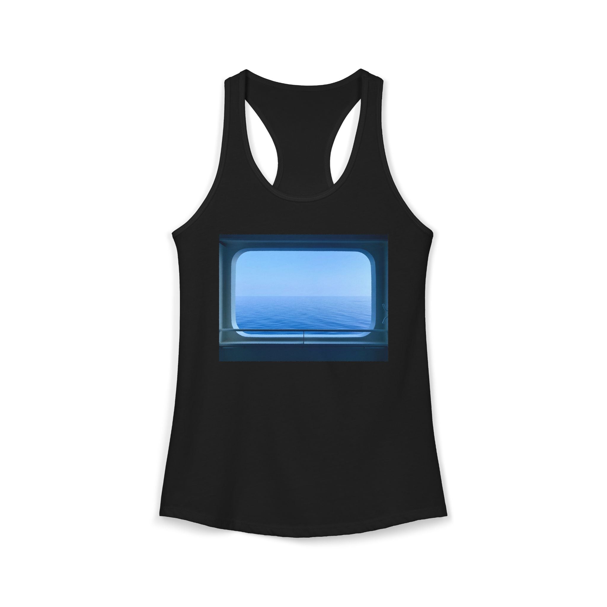 Women's Ideal Racerback Tank - Summer Ocean View