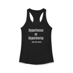 Graphic Tank — "Hyperfocus or Hyperhorny" Funny ADHD Humor Tank