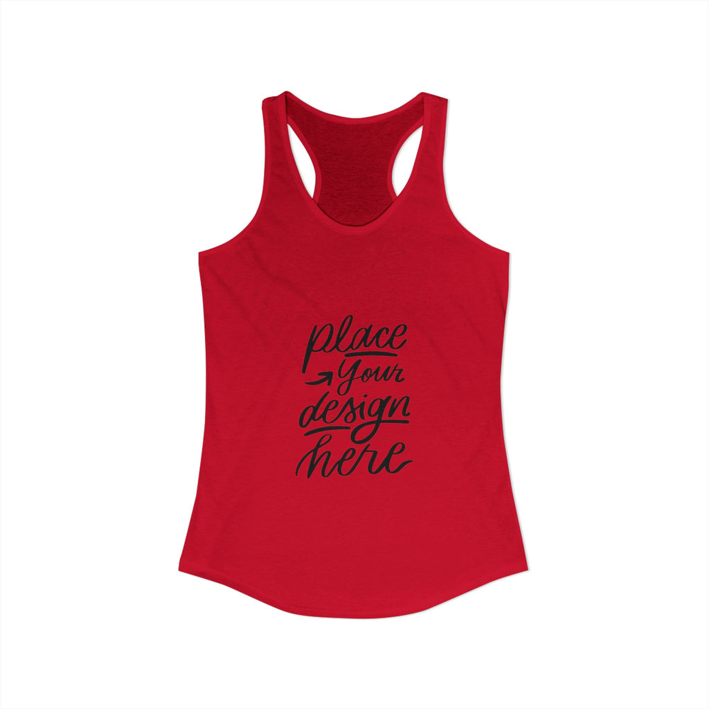 Custom Women's Ideal Racerback Tank