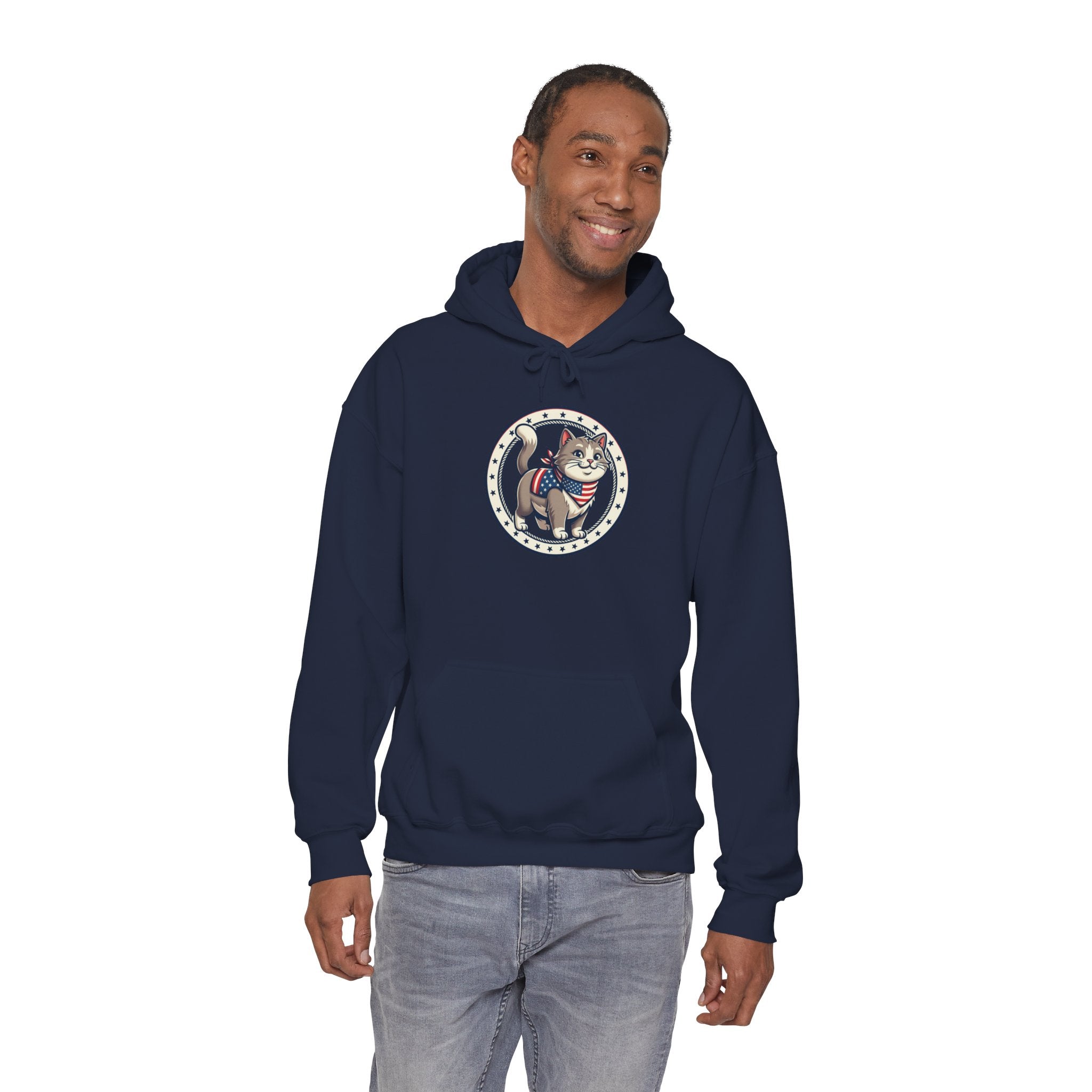 Patriotic Cat Hoodie