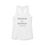 Graphic Tank — "Hyperfocus or Hyperhorny" Funny ADHD Humor Tank