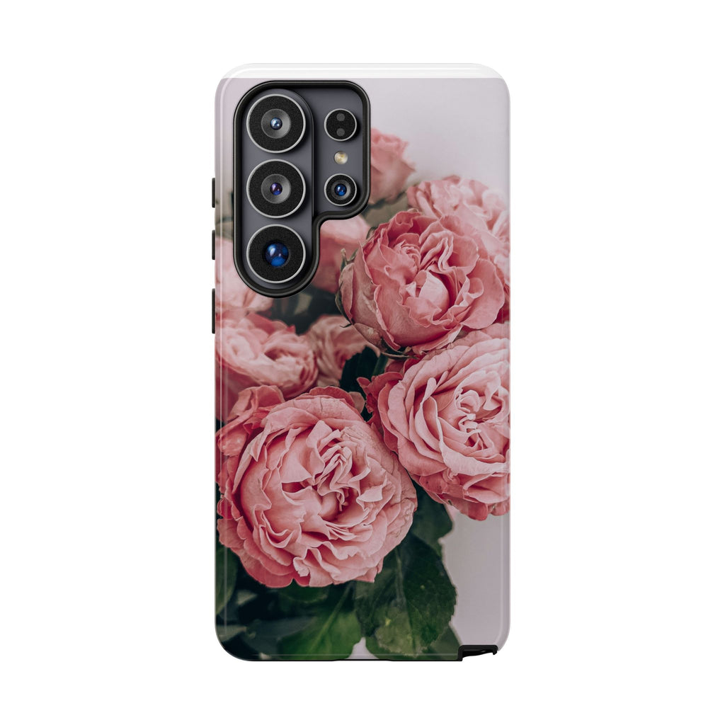 Tough Case — Pink Peonies Floral Phone Case