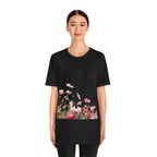 Floral Meadow Tee – Pink Wildflower Field Graphic T-Shirt