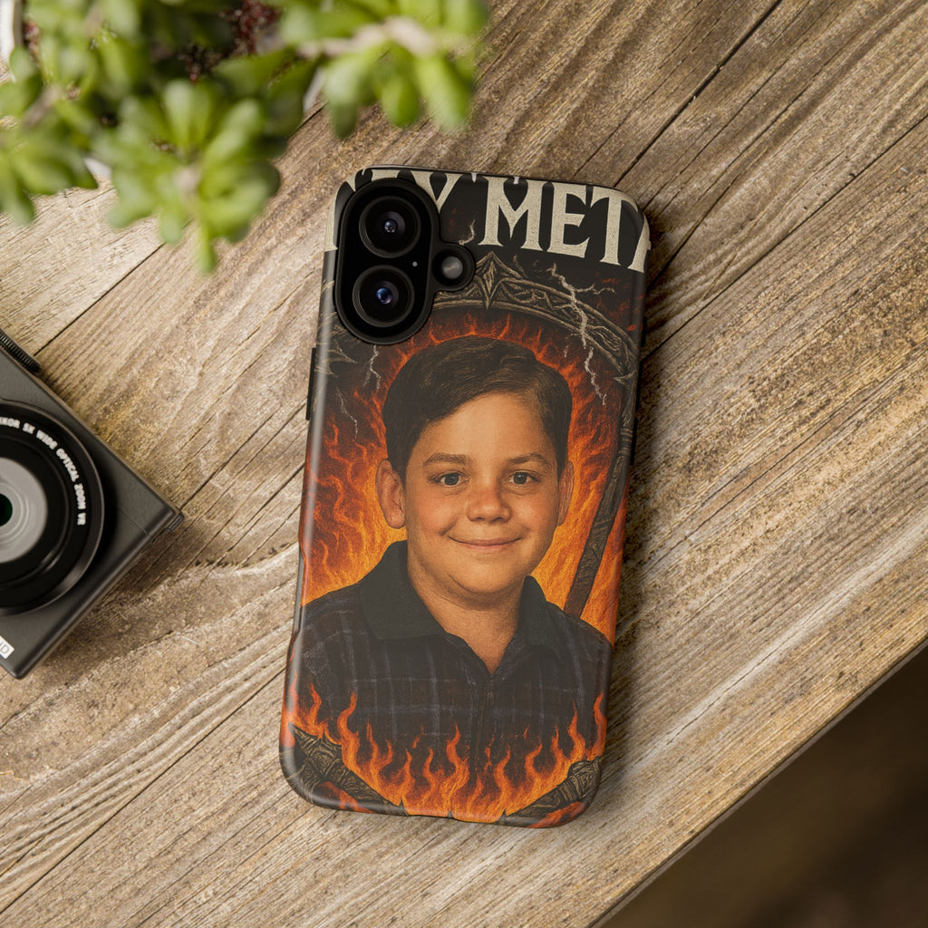 Metalhead Phone Case, Tough Cases for Music Lovers, Personalize with Unique Art, Gift for Metal Fans, Rock Lover's Accessory