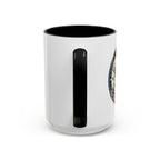 Space Camper Patch Coffee Mug — Retro Astronaut Camper 11/15oz Accent Mug