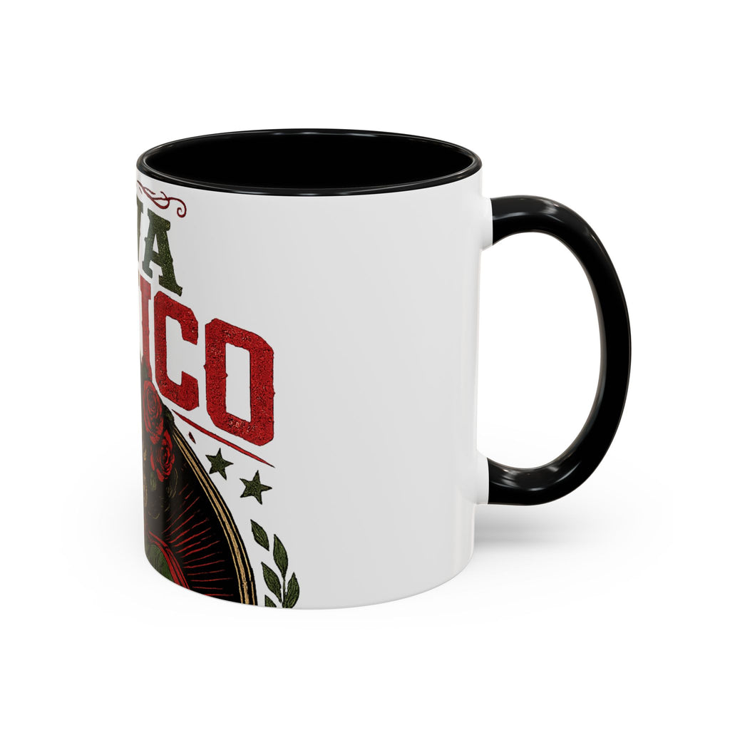 Viva Mexico Accent Coffee Mug — Day of the Dead Skeleton Design (11/15oz)
