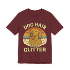 "Dog Hair Is My Glitter" – Golden Shedding Tee