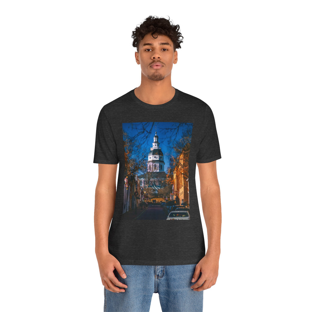 Maryland State House Street Photo Tee