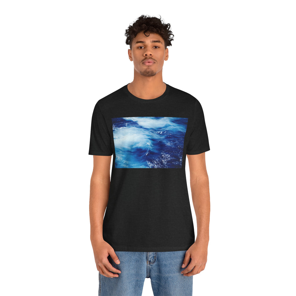 Ocean Waves  Tee — Blue Water Photography T-Shirt