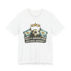 Argentina Soccer T-Shirt — "Nací en Argentina, ¿Qué más querés?" Vintage Football Tee