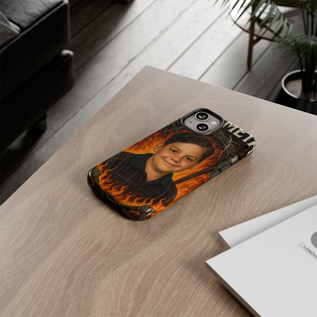 Metalhead Phone Case, Tough Cases for Music Lovers, Personalize with Unique Art, Gift for Metal Fans, Rock Lover's Accessory