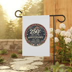 4th of July 250th Anniversary Garden Flag – Patriotic USA House Banner (1776–2026)