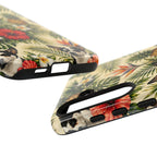 Tropical chihuahua Phone Case — Floral Pineapple Protective Tough Case