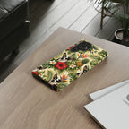 Tropical chihuahua Phone Case — Floral Pineapple Protective Tough Case