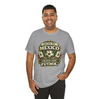 Mexico Soccer T‑Shirt — "Hecho en México, Criado con Fútbol" Vintage Football Tee