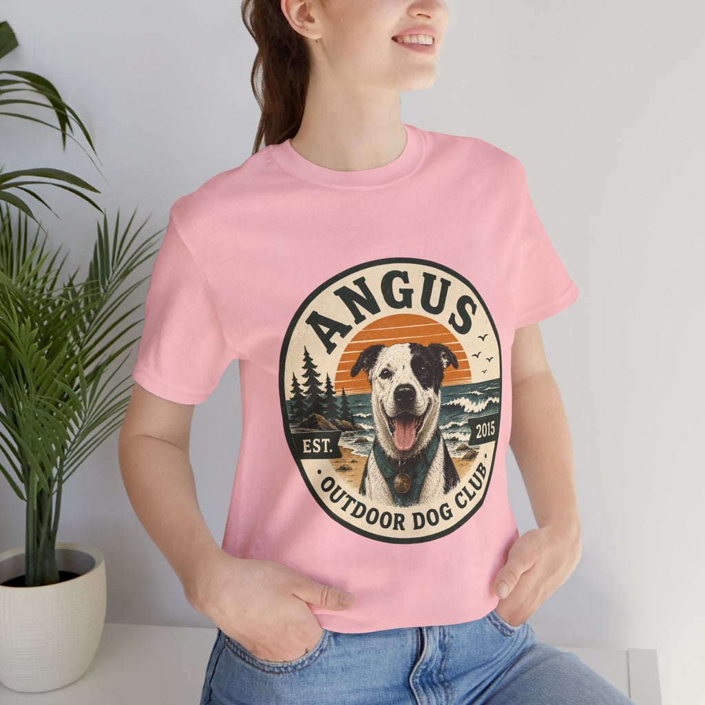 Angus Dog Photo Collage T-Shirt