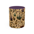The Alchemist's Cabinet Coffee Mug — Vintage Apothecary Accent Mug (11/15 oz)