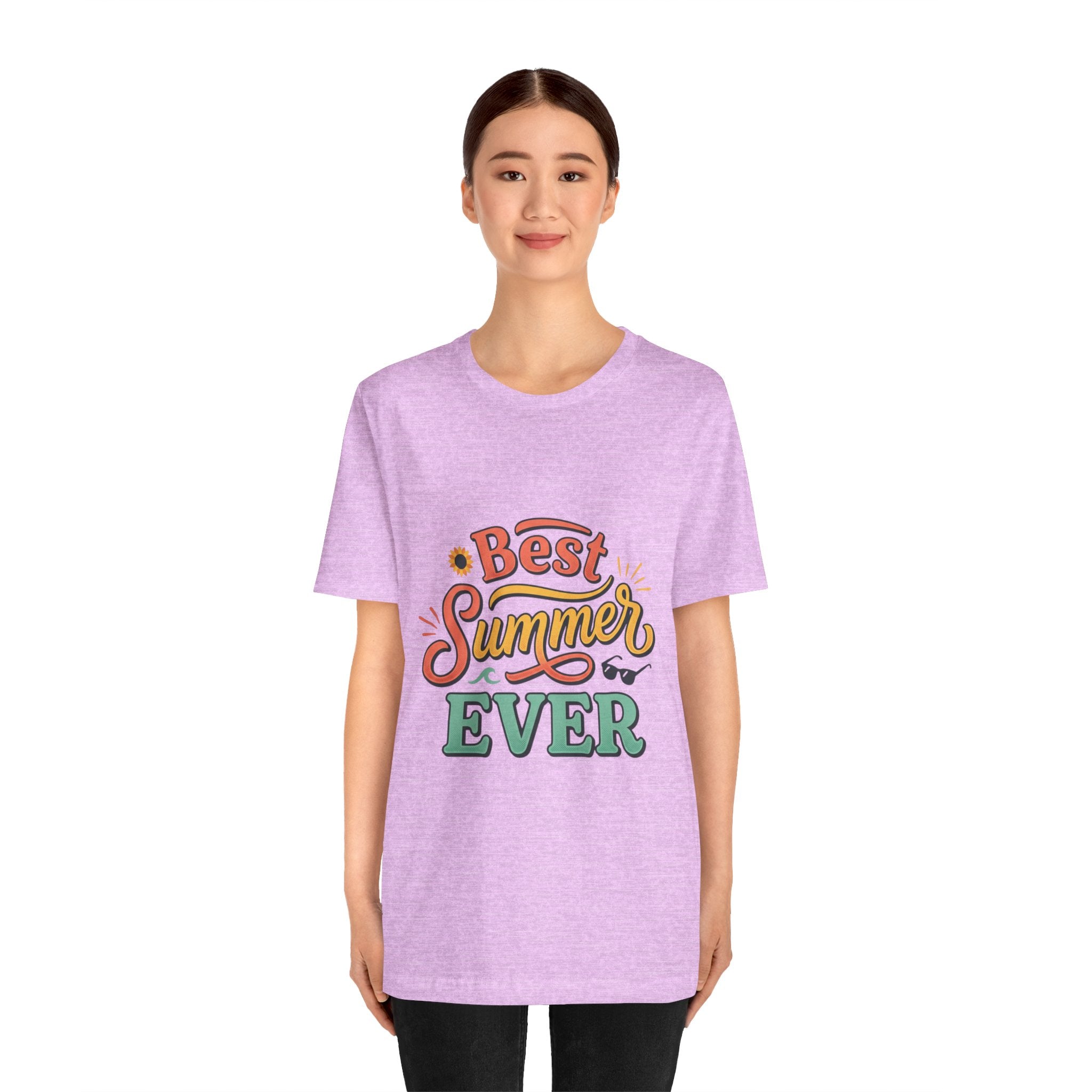 Best Summer Ever T-Shirt — Retro Colorful Vacation Tee