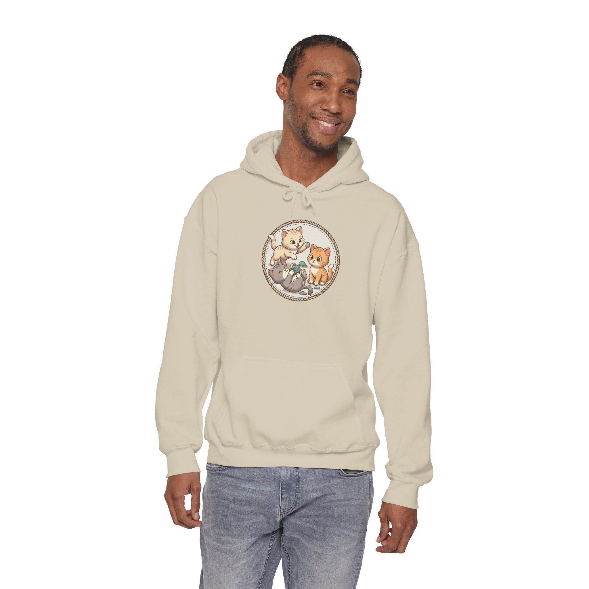 Cute Kittens Hoodie — Adorable Cat Trio