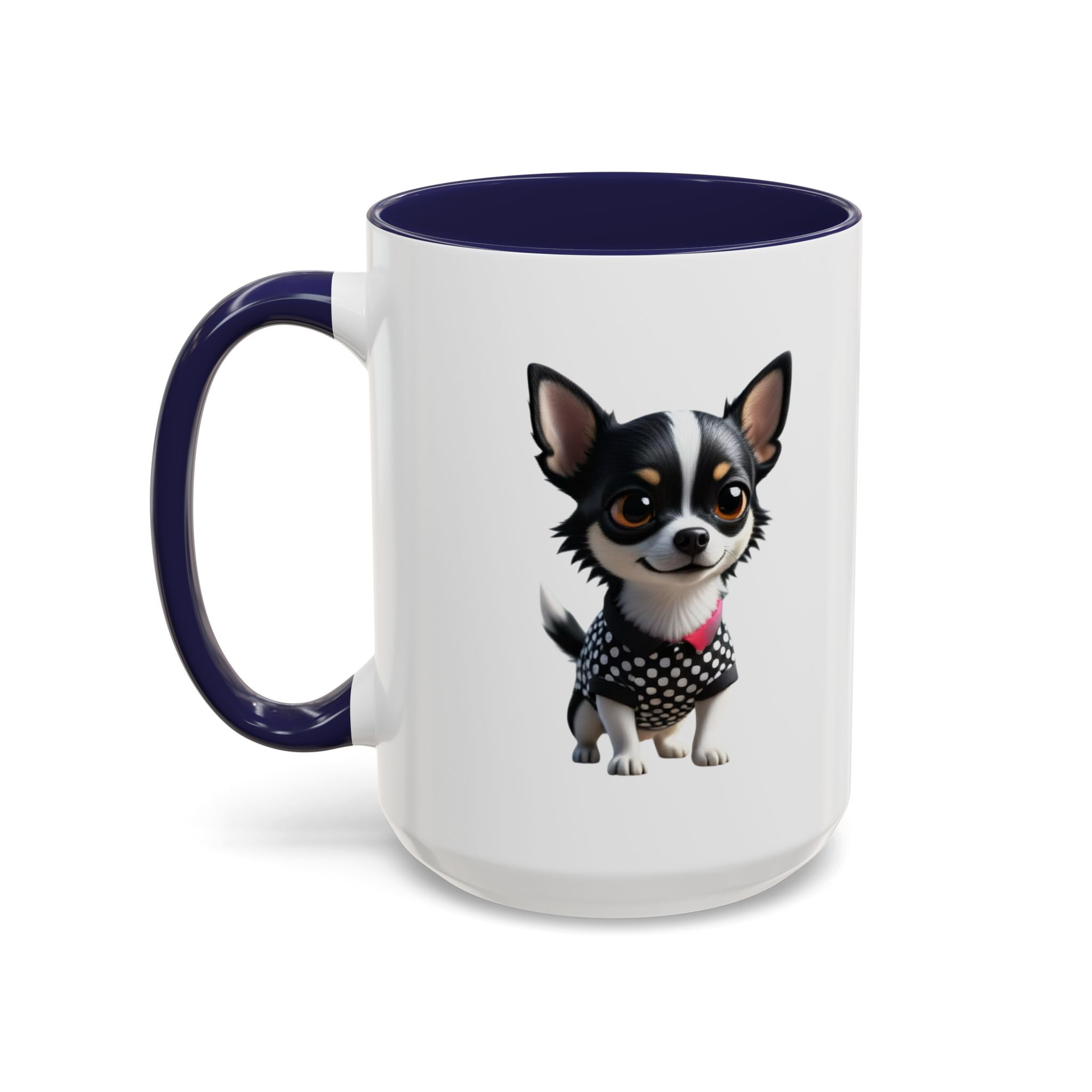 Chihuahua Dog Accent Coffee Mug – Cute Tiny Pup 11/15oz