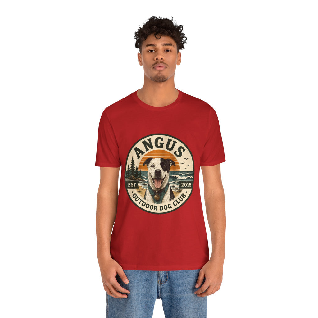 Angus Dog Photo Collage T-Shirt