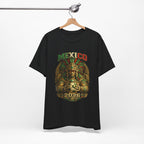 Mexico 2026 Aztec Warrior T-Shirt — Vintage Mexican Pride Soccer World Cup Tee