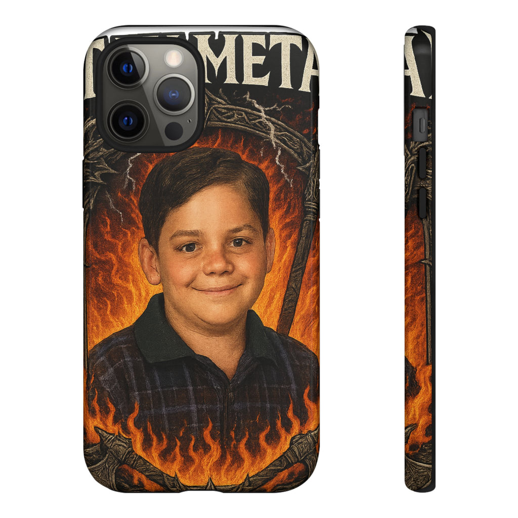Metalhead Phone Case, Tough Cases for Music Lovers, Personalize with Unique Art, Gift for Metal Fans, Rock Lover's Accessory