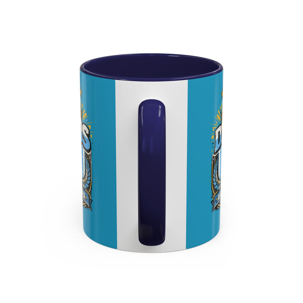 Coffee Mug — Bright Blue Accent Ceramic Mug (11/15oz)