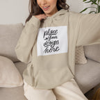 Classic Hoodie with Centered Design – 'Place Your Design Here'