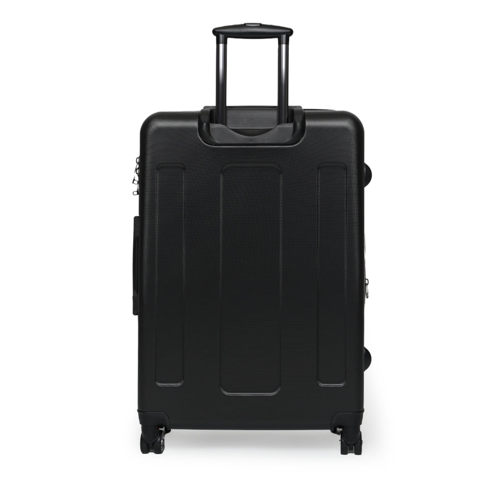 Tropical chihuahua Suitcase — Floral Pineapple Coconut Carry-On Luggage