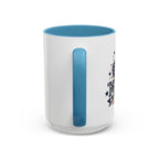 America Flag Accent Coffee Mug - Patriotic 11/15oz Tea Cup
