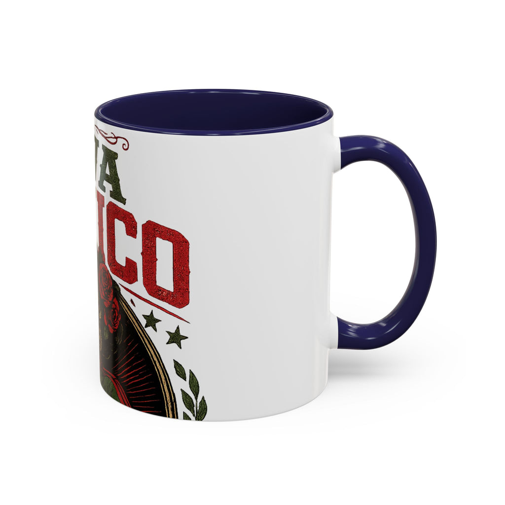 Viva Mexico Accent Coffee Mug — Day of the Dead Skeleton Design (11/15oz)