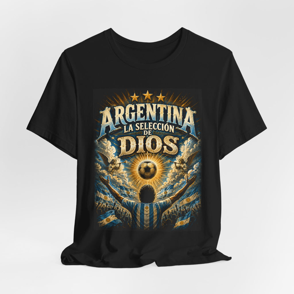 Argentina La Selección de Dios T-Shirt — Soccer Fan Tee