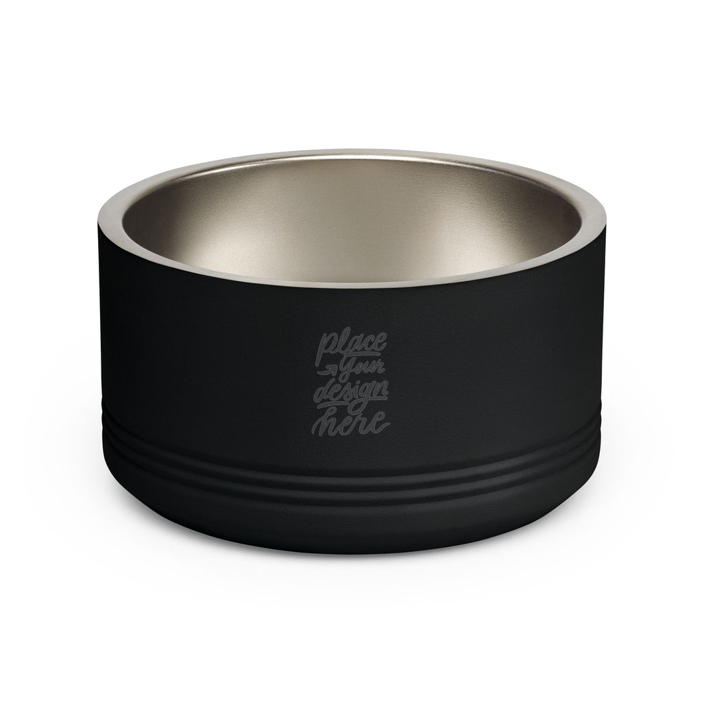 Personalized Pet Bowl – Custom Name 18oz Stainless Steel Dog & Cat Feeding Bowl
