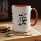Coffee Mug — Customizable 11/15oz  Ceramic Coffee Mug (Place Your Design Here)