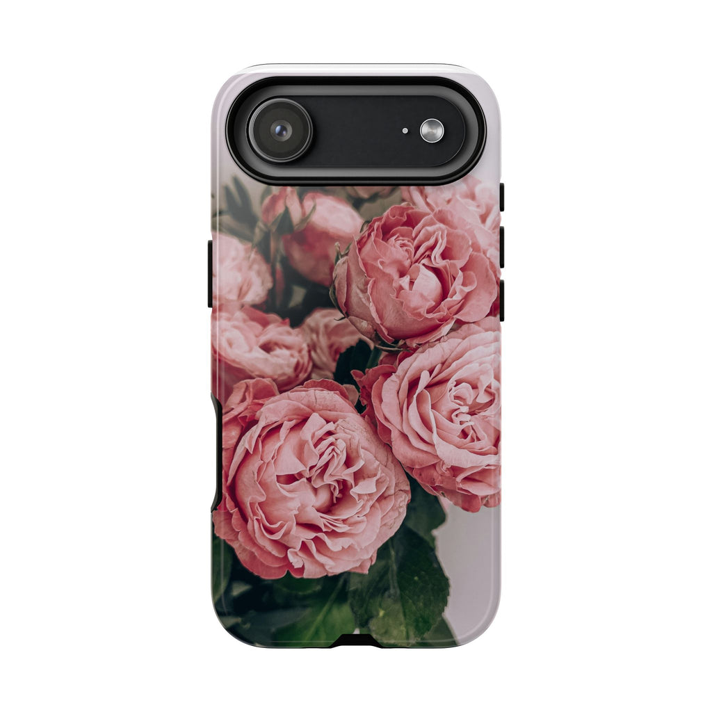 Tough Case — Pink Peonies Floral Phone Case