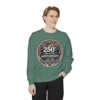 250th 4th of July Anniversary Sweatshirt — Patriotic Independence Day Crewneck