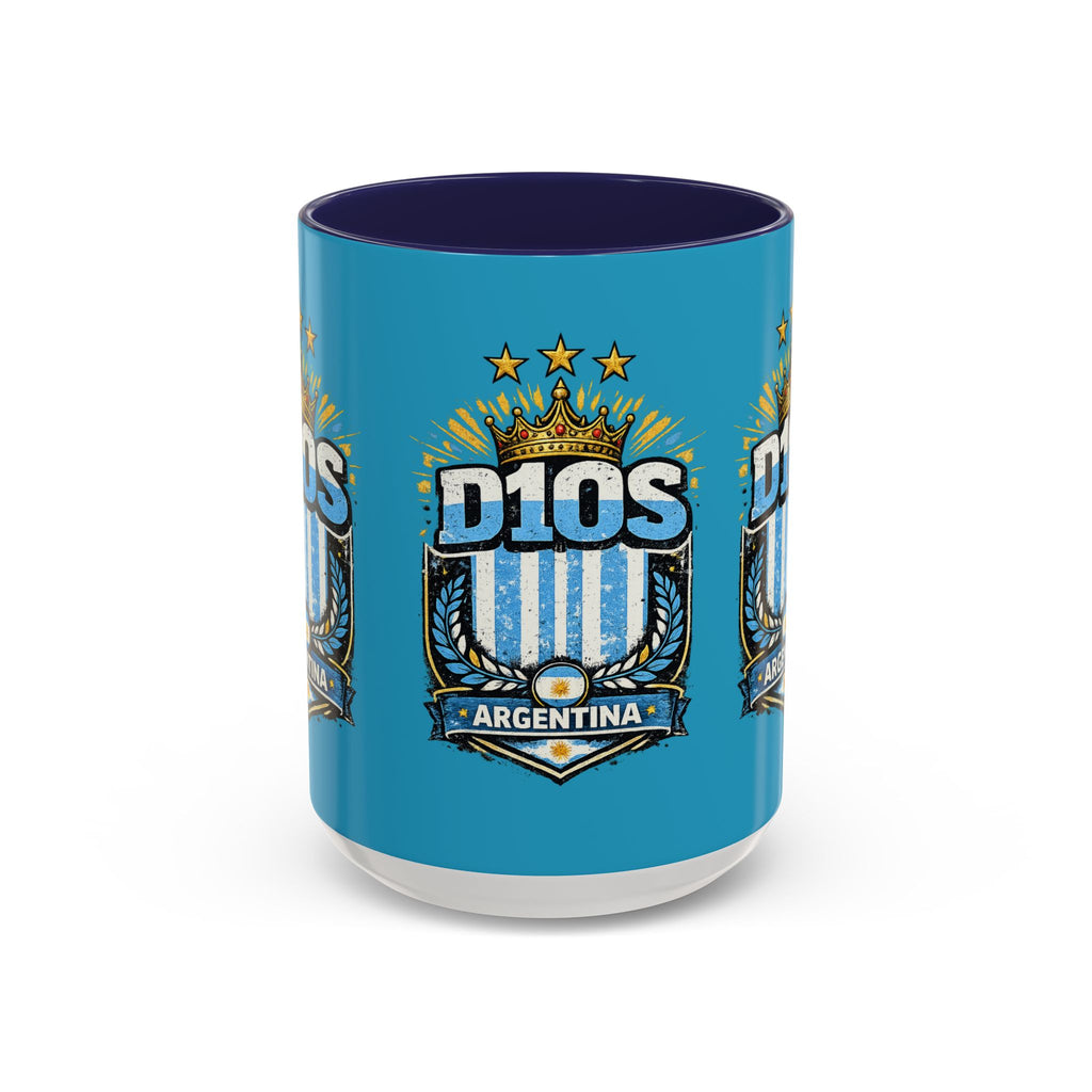 Coffee Mug — Bright Blue Accent Ceramic Mug (11/15oz)