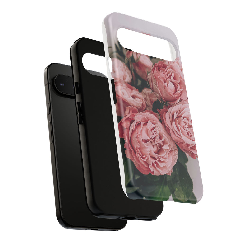 Tough Case — Pink Peonies Floral Phone Case