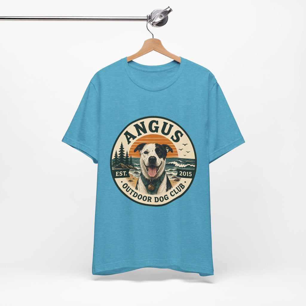 Angus Dog Photo Collage T-Shirt