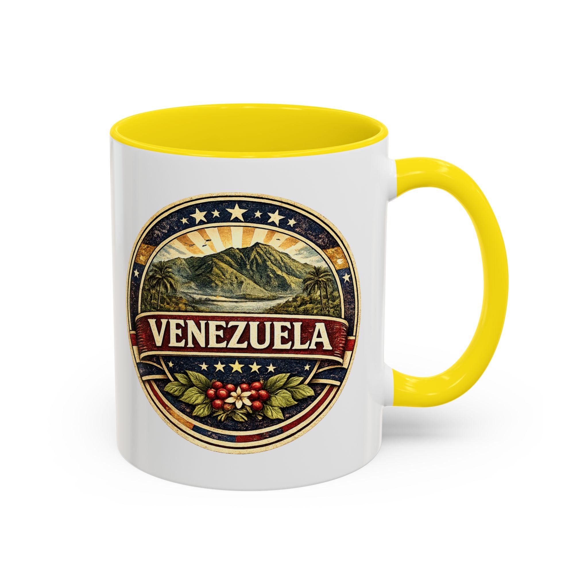 Venezuela Vintage Travel Accent Coffee Mug (11/15 oz)