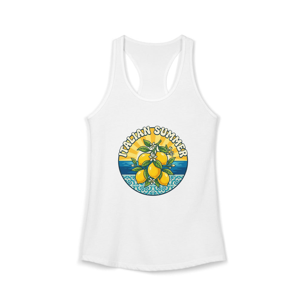Summer Graphic Tank — Italian Style