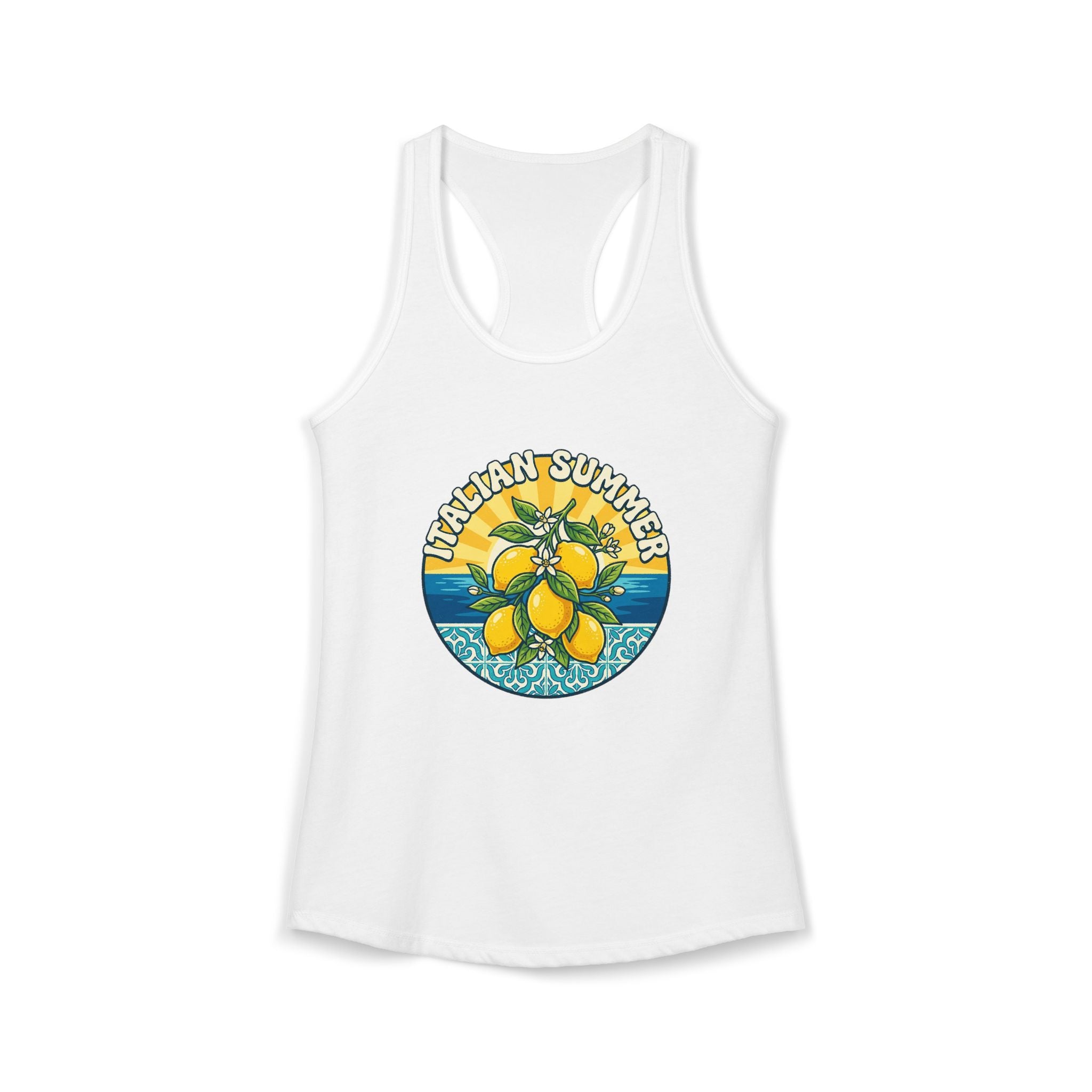 Summer Graphic Tank — Italian Style