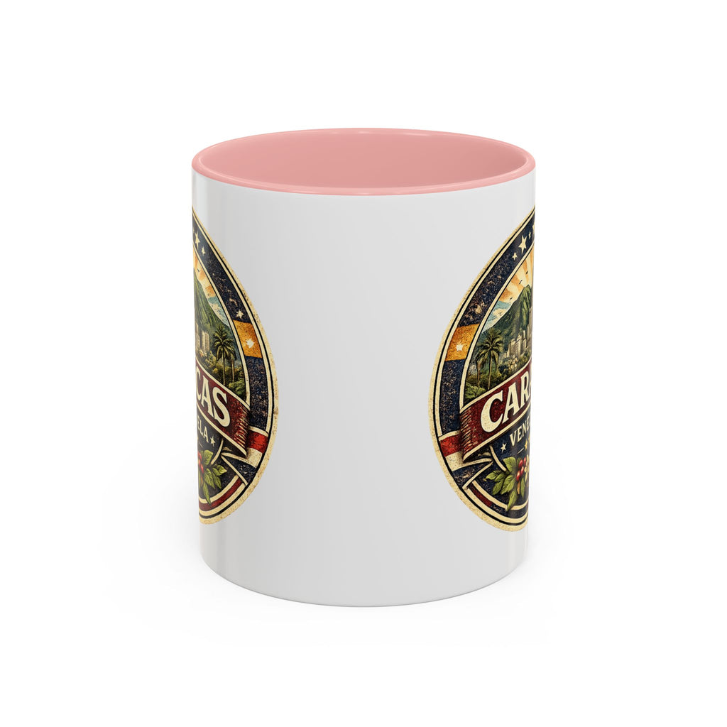 Caracas Venezuela Vintage Travel Accent Coffee Mug