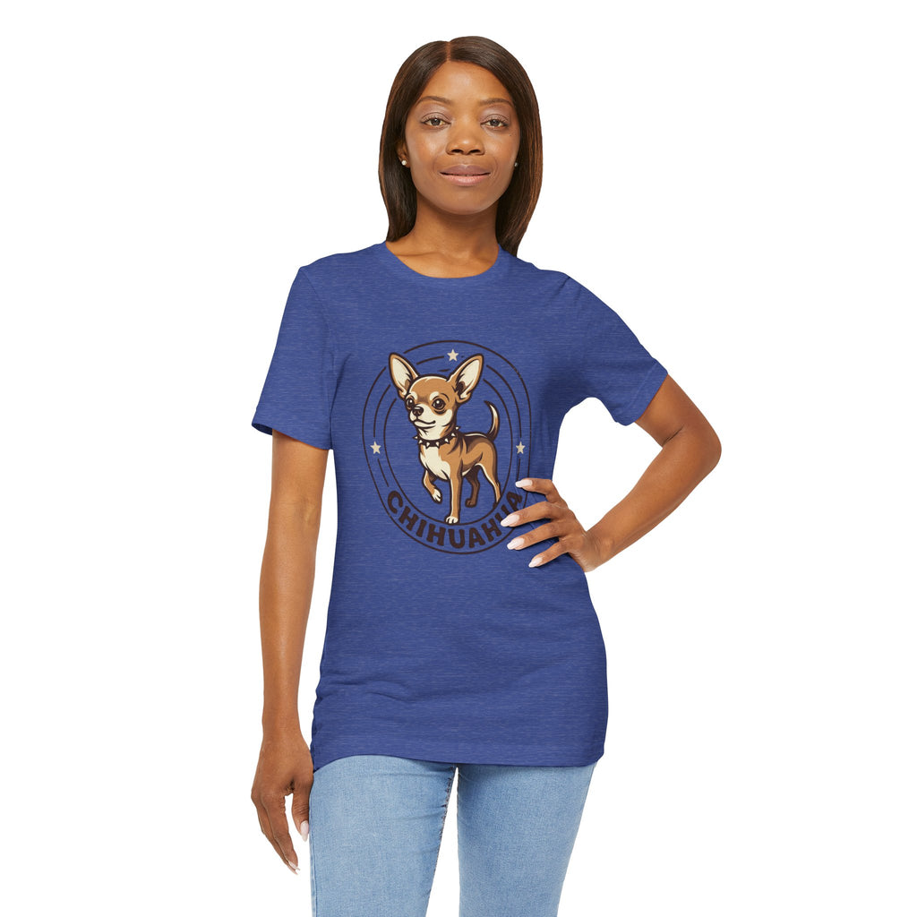 Chihuahua Graphic Tee — Cute Cartoon Dog T‑Shirt for Chihuahua Lovers