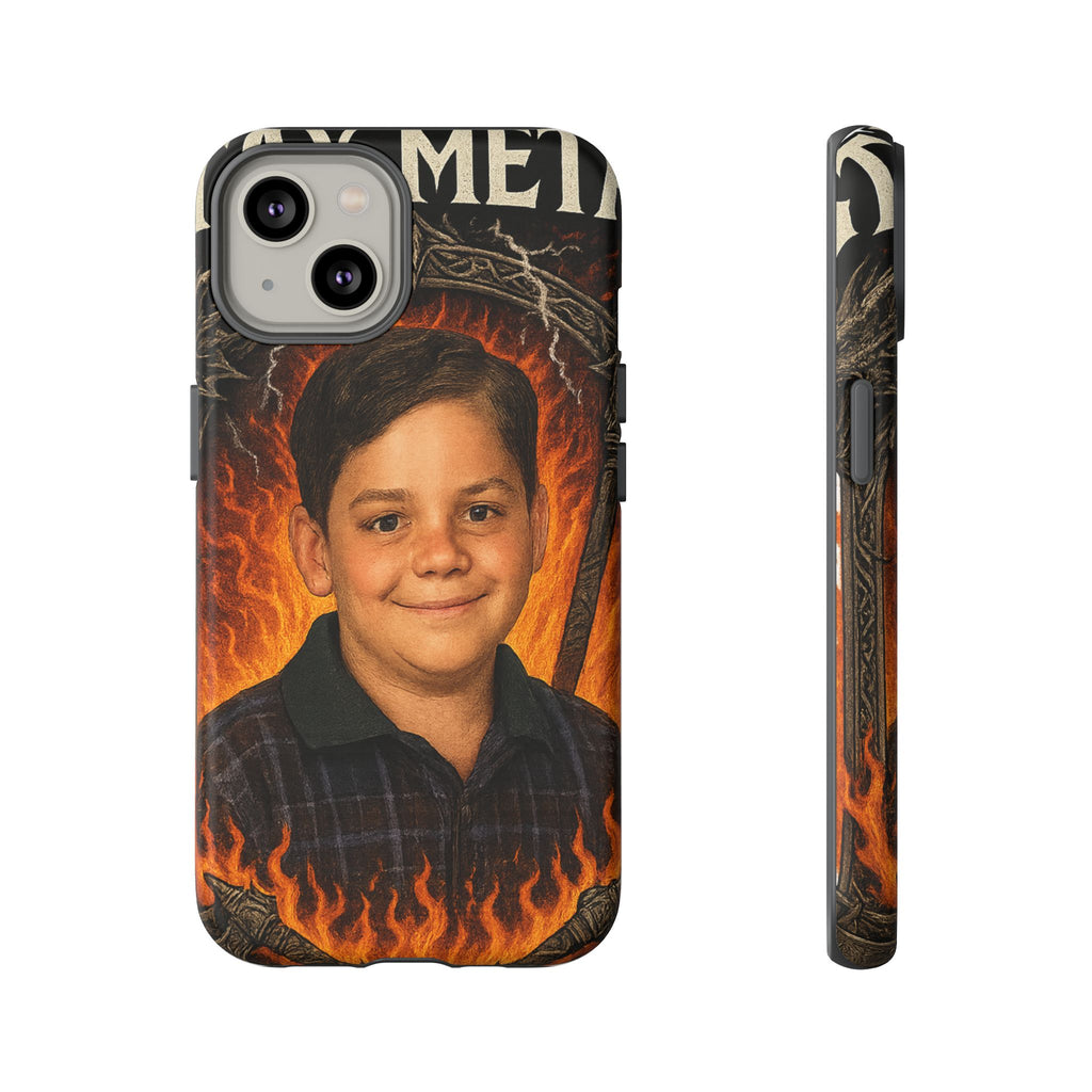 Metalhead Phone Case, Tough Cases for Music Lovers, Personalize with Unique Art, Gift for Metal Fans, Rock Lover's Accessory