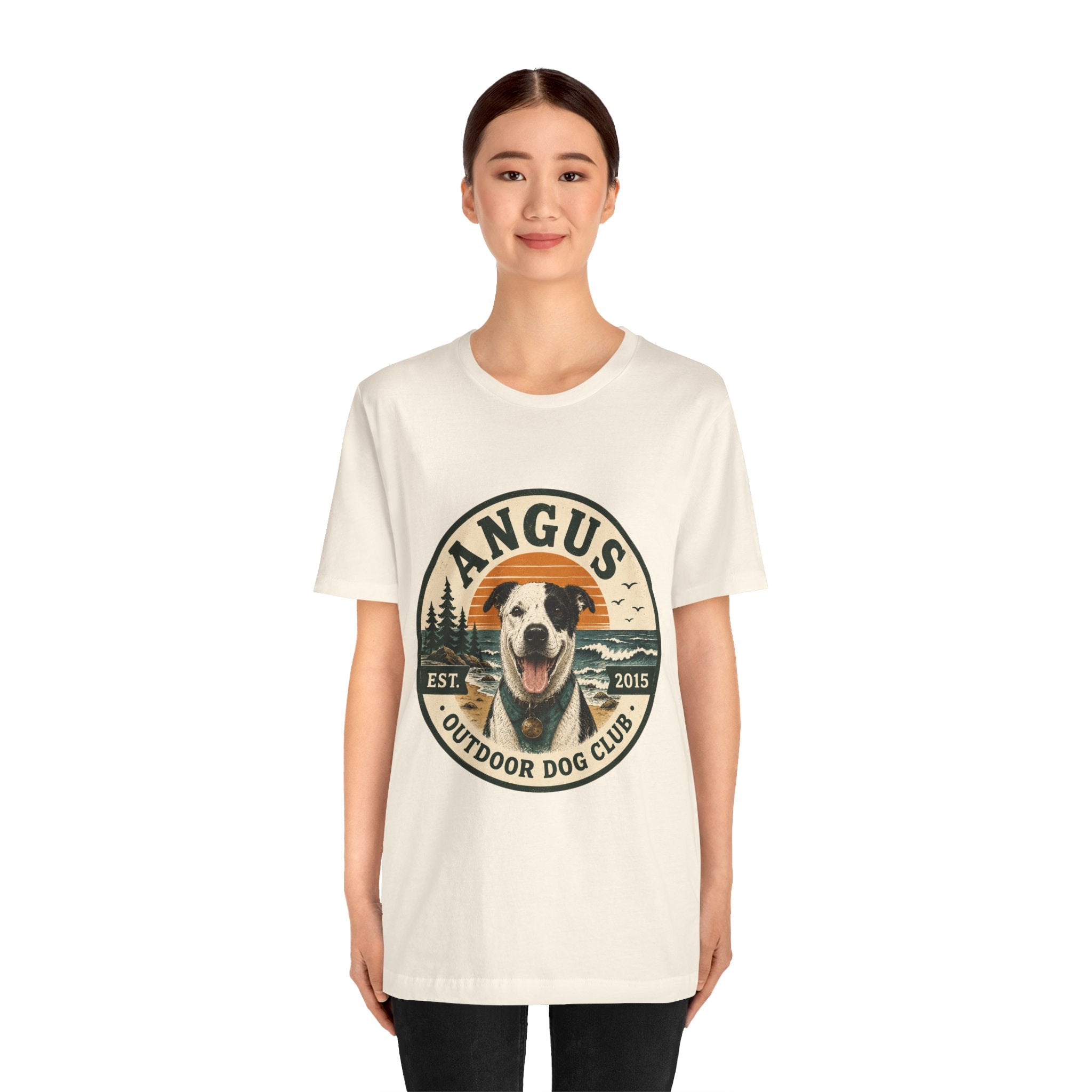 Angus Dog Photo Collage T-Shirt