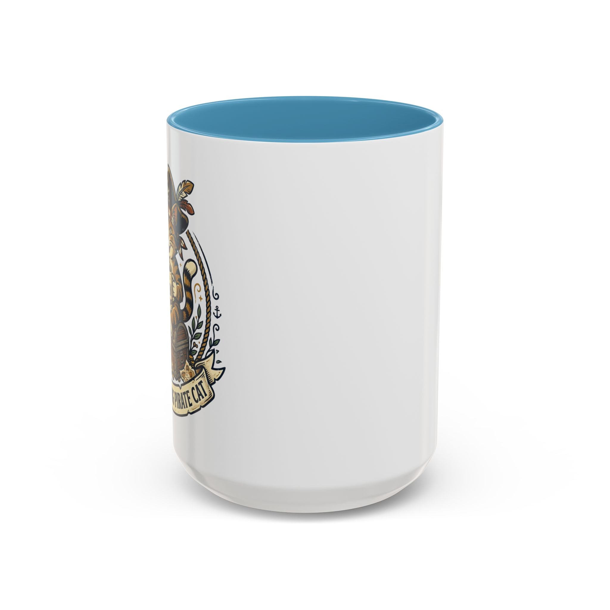 Vintage Sailor Anchor Coffee Mug — Nautical Tattoo Accent Mug (11/15oz)