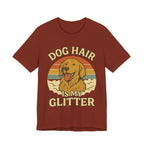 "Dog Hair Is My Glitter" – Golden Shedding Tee