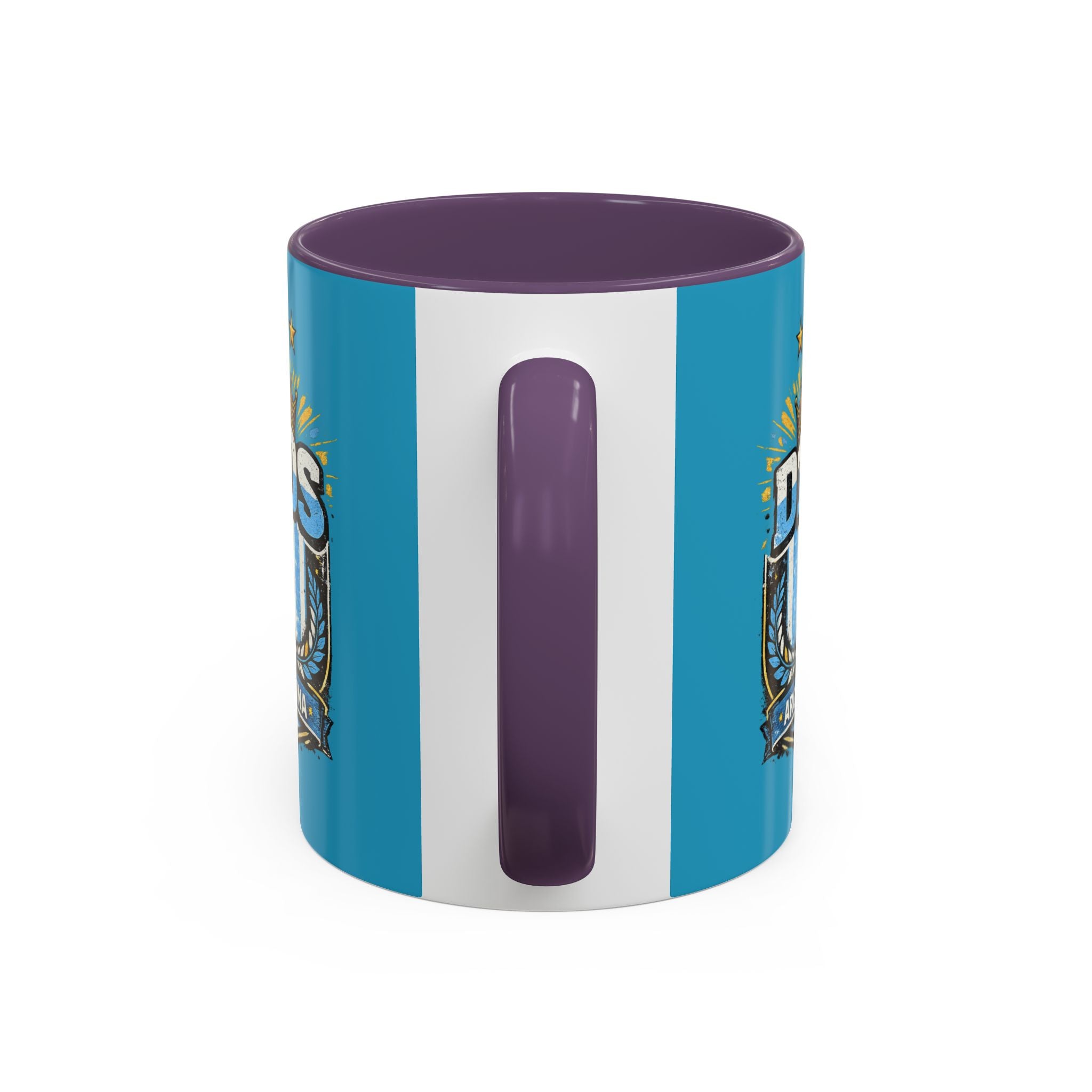 Coffee Mug — Bright Blue Accent Ceramic Mug (11/15oz)